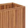 Arriate elevado madera maciza de teca 100x50x70 cm en Macetas y jardineras | Comprar online en Foru.es