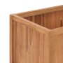 Arriate de madera maciza de teca 150x50x70 cm en Macetas y jardineras | Comprar online en Foru.es
