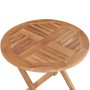 Mesa de jardín plegable madera maciza de teca 45 cm en Mesas de jardín | Comprar online en Foru.es