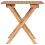 Mesa de jardín plegable madera maciza de teca 45x45x45 cm en Mesas de jardín | Comprar online en Foru.es