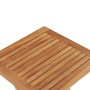 Mesa de jardín plegable madera maciza de teca 45x45x45 cm en Mesas de jardín | Comprar online en Foru.es
