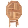 Mesa de jardín plegable madera maciza de teca 45x45x45 cm en Mesas de jardín | Comprar online en Foru.es