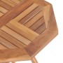 Mesa de jardín plegable madera maciza de teca 45x45x45 cm en Mesas de jardín | Comprar online en Foru.es