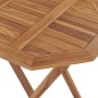 Mesa plegable de jardín madera maciza de teca 60x60x75 cm en Mesas de jardín | Comprar online en Foru.es
