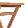 Mesa plegable de jardín madera maciza de teca 60x60x75 cm en Mesas de jardín | Comprar online en Foru.es