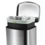 EKO Della Treteimer 35 L Mattsilber von EKO, Abfallbehälter - Ref: Foro24-440023, Preis: 115,36 €, Rabatt: %