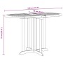 Mesa de jardín plegable Butterfly madera de teca 120x70x75 cm en Mesas de jardín | Comprar online en Foru.es