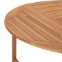 Mesa de jardín de madera de teca maciza 150x76 cm en Mesas de jardín | Comprar online en Foru.es