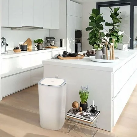 EKO Trash can with sensor Morandi 30 L white by EKO, Waste containers - Ref: Foro24-440057, Price: 93,63 €, Discount: %