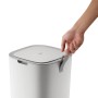 EKO Cubo de basura con sensor Morandi 30 L blanco de EKO, Contenedores de residuos - Ref: Foro24-440057, Precio: 93,90 €, Des...