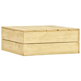 Mesa de jardín de madera de pino impregnada 75x75x31 cm en Mesas de jardín | Comprar online en Foru.es