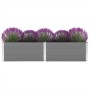 Arriate de WPC gris 250x50x54 cm en Macetas y jardineras | Comprar online en Foru.es