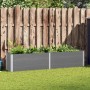Arriate de WPC gris 250x50x91 cm en Macetas y jardineras | Comprar online en Foru.es