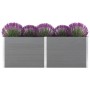 Arriate de WPC gris 250x50x91 cm en Macetas y jardineras | Comprar online en Foru.es