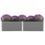 Arriate de WPC gris 250x100x54 cm en Macetas y jardineras | Comprar online en Foru.es