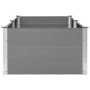 Arriate de WPC gris 250x100x54 cm en Macetas y jardineras | Comprar online en Foru.es