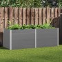 Arriate de WPC gris 250x100x91 cm en Macetas y jardineras | Comprar online en Foru.es