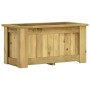Arriate de madera de pino impregnada 100x50x50 cm en Macetas y jardineras | Comprar online en Foru.es