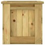 Arriate de madera de pino impregnada 100x50x50 cm en Macetas y jardineras | Comprar online en Foru.es
