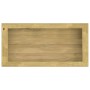 Arriate de madera de pino impregnada 100x50x50 cm en Macetas y jardineras | Comprar online en Foru.es