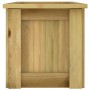 Arriate de madera de pino impregnada 196x50x50 cm en Macetas y jardineras | Comprar online en Foru.es
