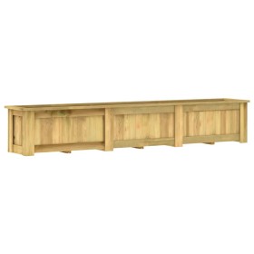 Arriate de madera de pino impregnada 291x50x50 cm en Macetas y jardineras | Comprar online en Foru.es