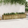 Arriate de madera de pino impregnada 291x50x50 cm en Macetas y jardineras | Comprar online en Foru.es