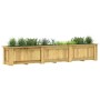 Arriate de madera de pino impregnada 291x50x50 cm en Macetas y jardineras | Comprar online en Foru.es