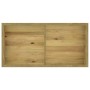 Arriate de madera de pino impregnada 196x100x50 cm en Macetas y jardineras | Comprar online en Foru.es