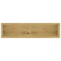 Arriate de madera de pino impregnada 196x50x100 cm en Macetas y jardineras | Comprar online en Foru.es