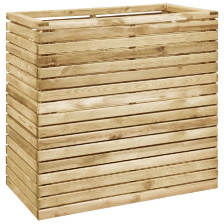 Arriate de madera de pino impregnada 100x50x100 cm en Macetas y jardineras | Comprar online en Foru.es