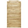 Arriate de madera de pino impregnada 100x50x100 cm en Macetas y jardineras | Comprar online en Foru.es