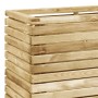 Arriate de madera de pino impregnada 100x50x100 cm en Macetas y jardineras | Comprar online en Foru.es