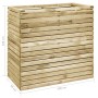 Arriate de madera de pino impregnada 100x50x100 cm en Macetas y jardineras | Comprar online en Foru.es
