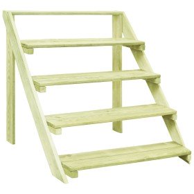 Soporte para plantas madera de pino impregnada 80x80x80 cm en Soportes para macetas | Comprar online en Foru.es