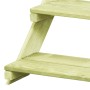 Soporte para plantas madera de pino impregnada 80x80x80 cm en Soportes para macetas | Comprar online en Foru.es