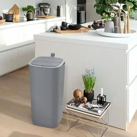 EKO Cubo de basura con sensor Morandi 30 L gris de EKO, Contenedores de residuos - Ref: Foro24-440058, Precio: 97,22 €, Descu...