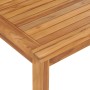 Mesa de comedor para jardín madera maciza de teca 120x70x77 cm en Mesas de jardín | Comprar online en Foru.es