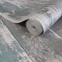 Topchic Papel de pared Wooden Planks gris oscuro y azul de Noordwand, Papel pintado - Ref: Foro24-440462, Precio: 26,44 €, De...