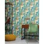 Good Vibes Papel de pared Big Leaves azul y verde de Noordwand, Papel pintado - Ref: Foro24-440439, Precio: 29,03 €, Descuent...