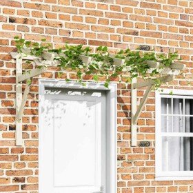 Pérgola de puerta madera maciza de pino 150x100x100 cm en Toldos | Comprar online en Foru.es