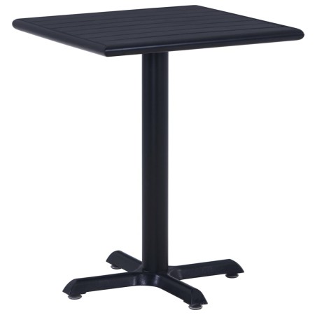 Mesa de jardín negra 60x60x75 cm en Mesas de jardín | Comprar online en Foru.es