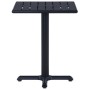 Mesa de jardín negra 60x60x75 cm en Mesas de jardín | Comprar online en Foru.es