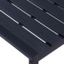 Banco de jardín tablero PS negro 180 cm en Bancos de jardín | Comprar online en Foru.es