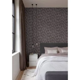 Topchic Papel de pared Flames and Drops gris metalizado de Noordwand, Papel pintado - Ref: Foro24-440487, Precio: 22,25 €, De...