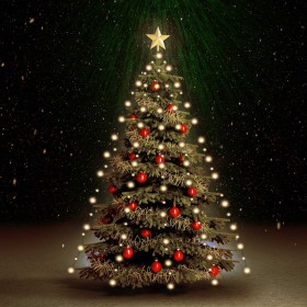 Red de luces de árbol de Navidad con 210 LEDs 210 cm en Iluminación para el hogar | Comprar online en Foru.es