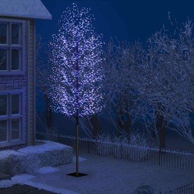 Árbol de Navidad 2000 LED luz azul fría flores de cerezo 500 cm en Decoración Festiva y Estacional | Comprar online en Foru.es