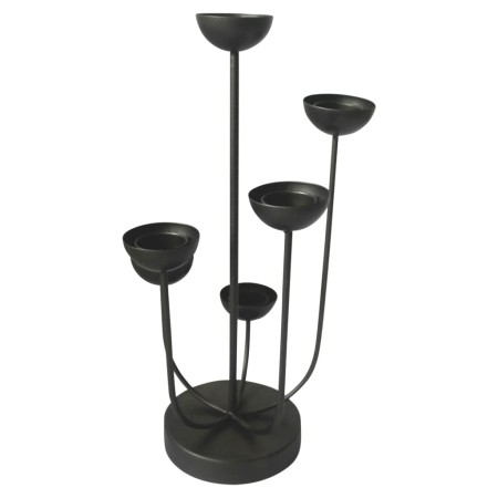 Lesli Living Soportes de vela Mira negro 45,5 cm de Lesli Living, Candelabros - Ref: Foro24-441254, Precio: 48,63 €, Descuent...