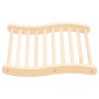 Respaldo de sauna madera maciza de pino en forma de S en Piscinas | Comprar online en Foru.es