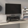 Soporte para monitor negro 43x30,5x13 cm en Muebles TV | Comprar online en Foru.es
